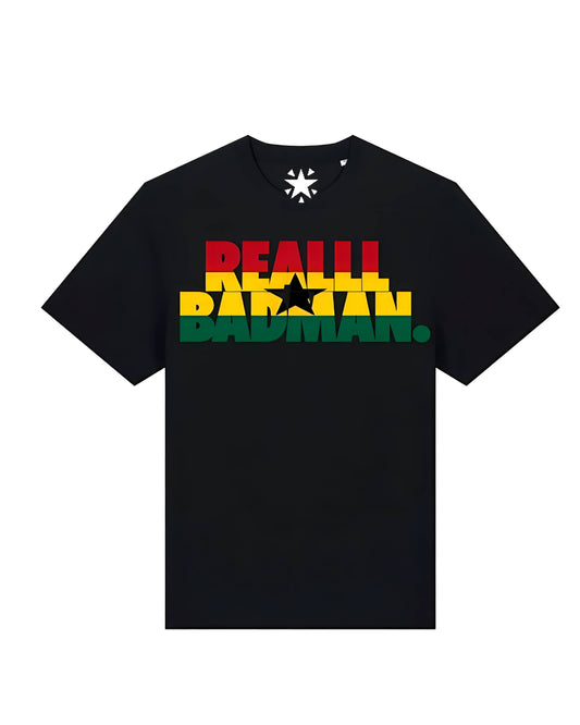RBM GHANA TEE- BLACK