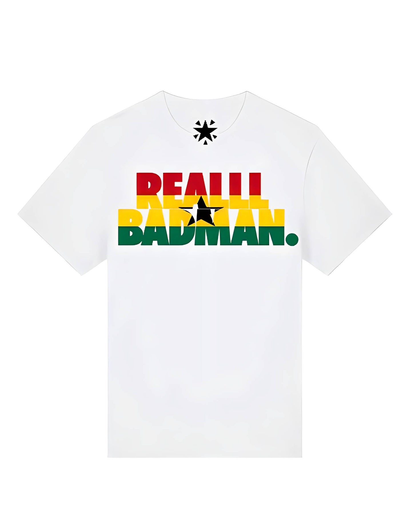 RBM GHANA TEE- WHITE