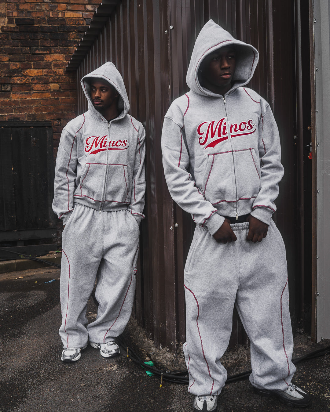 MINOS JOGGERS- CHERRY